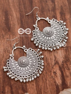 The Artsy Emblem Chandbali Earrings - The Boho Basics