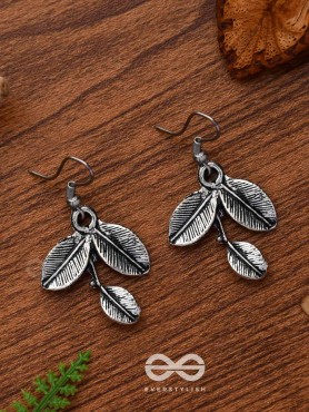 The Dangling Leaves - Tiny Trinket Earrings