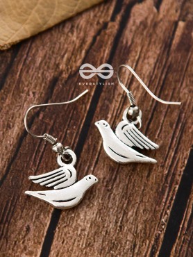 The Doves of Peace - Tiny Trinket Earrings