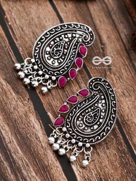 The Vintage Motifs - Ruby Red - The Embellished Oxidised Collection