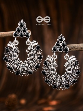 An Intricate Shimmer (Onyx Black) - The Embellished Oxidised Collection