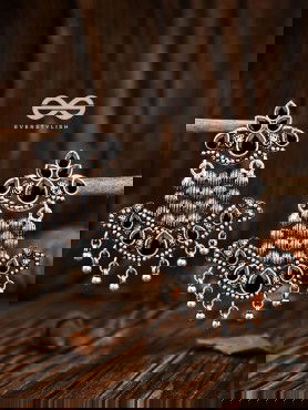 The Statement Makers (Onyx Black) - Embellished Oxidised Collection