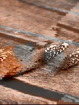 The Cutesy Heart - Tiny Trinket Earrings