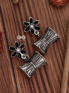 The Little Starry Damroo (Black) - The Embellished Oxidised Collection