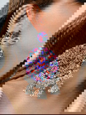 The Stunning Jaw-Droppers (Multicoloured) - Embroidered Oxidised Collection