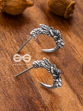 The Little Boho Ringlet Studs - Tiny Trinket Earrings