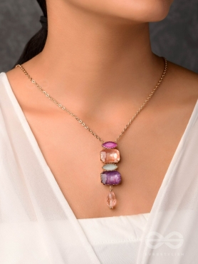 The Colourful Dreams - Handmade Statement Necklace With Anti-Tarnish Coating