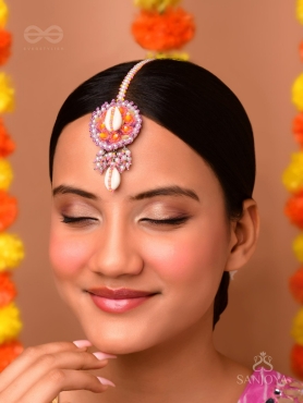 KAAKINI - A SHELL'S TREASURES - SHELL AND BEADS EMBROIDERED MAANGTIKA