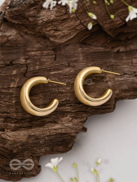 Luminary Echoes - Golden Earrings