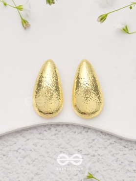 Droplet Delights - Golden Earrings