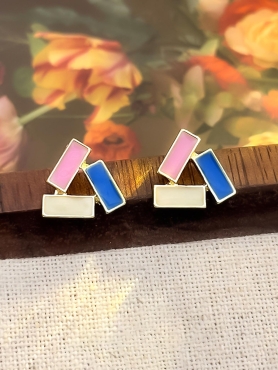 TRIO TINTS- MODERN GEOMETRIC STUDS