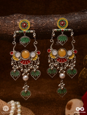 HERITAGE HUES - BOHEMIAN CHANDELIER EARRINGS