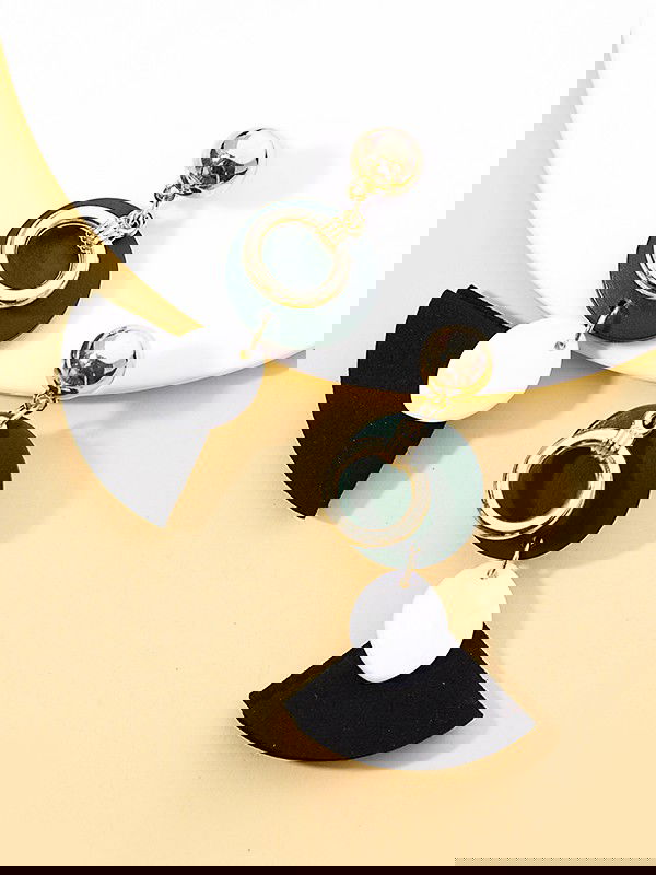 Style Seeker Statement Monochrome Earrings