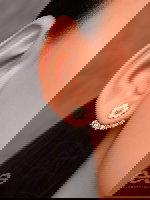 Enamored Anchor CZ Earrings