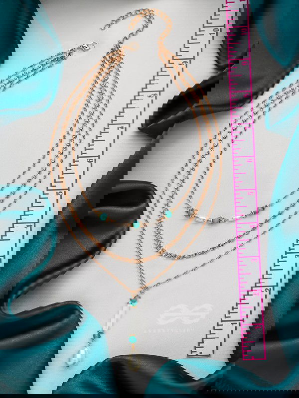 Heaven's Fall- Golden Embellished Necklace 