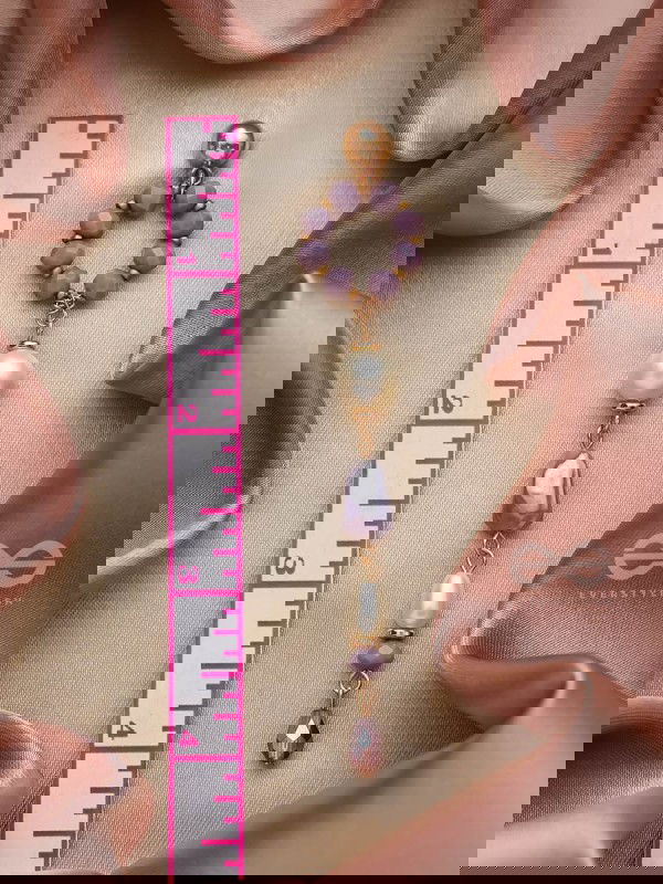 In the Loop- Golden Embellished Earrings