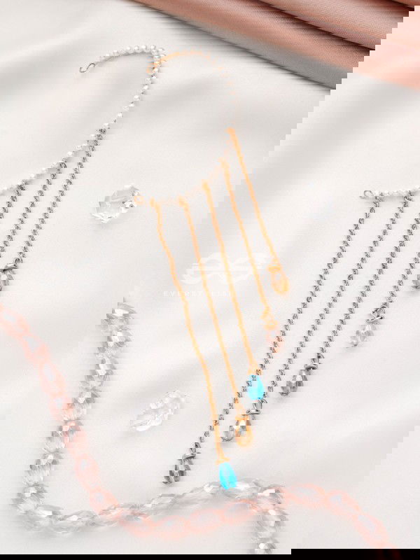 The Rain Trail- Golden Embellished Earcuff (One Ear)