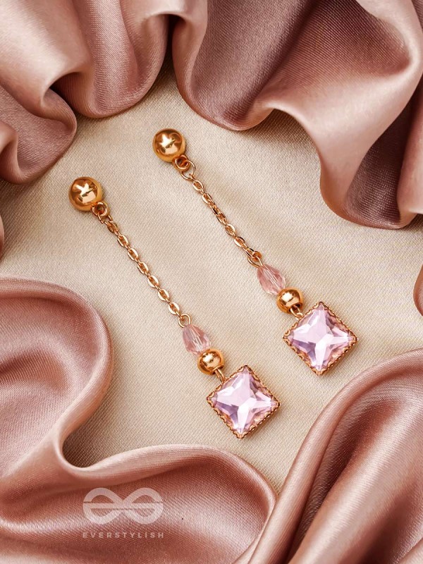 The Panama Queen- Golden Embellished Earrings