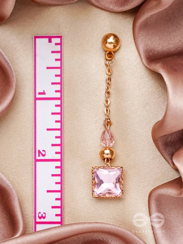 The Panama Queen- Golden Embellished Earrings