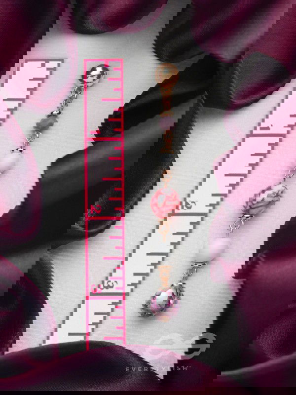 The Blossom Boulevard- Golden Embellished Earrings