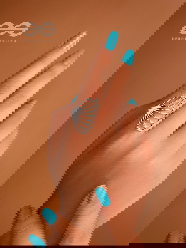 THE WING FEATHER SAGA- STATEMENT SILVER RING