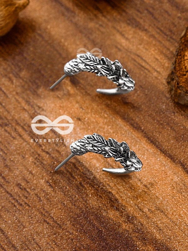 The Little Boho Ringlet Studs - Tiny Trinket Earrings