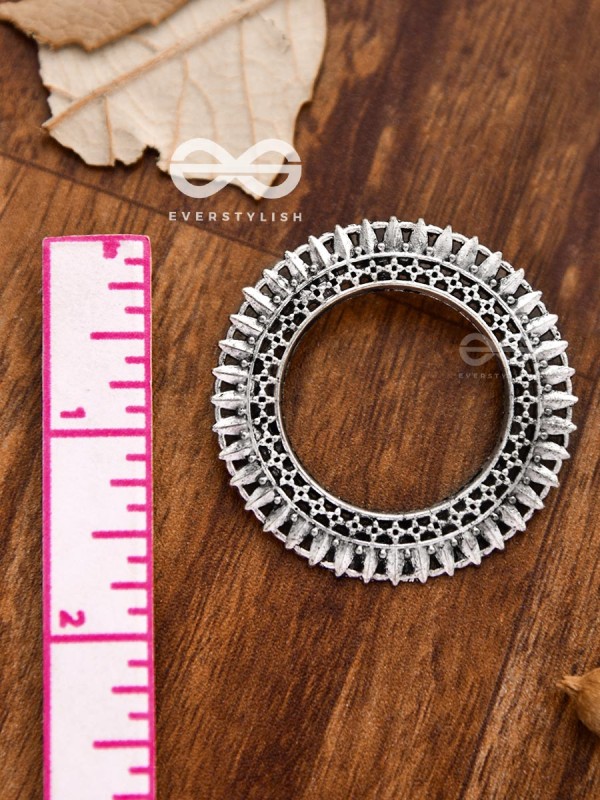 The Bohemian Tribals - Oxidised Boho Studs