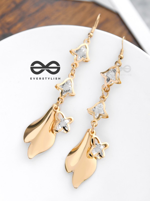 The Dangling Studded Bells - The Golden Charm Collection