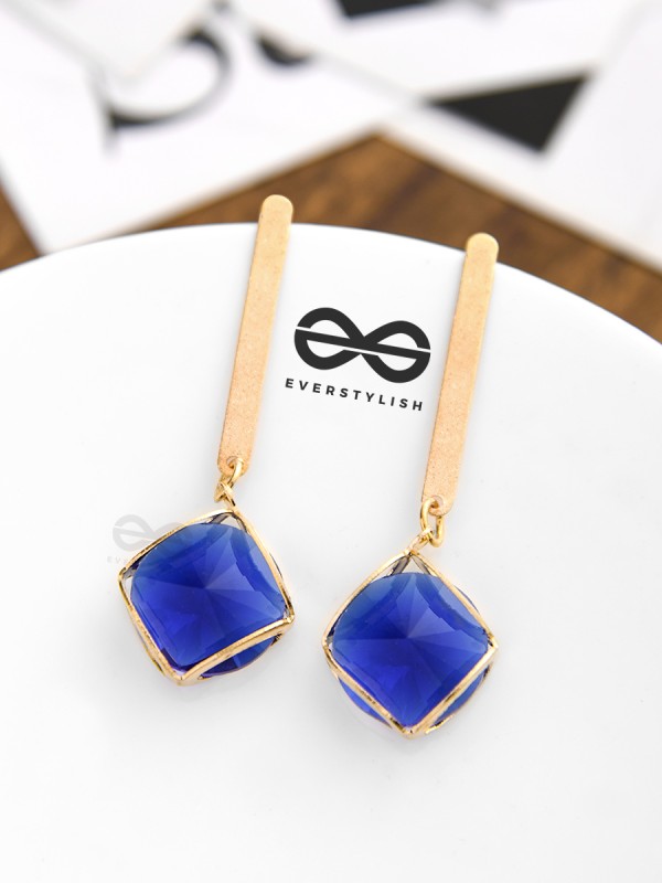 The Dangling Elegance (Blue) - The Golden Charm Collection