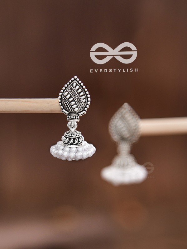 The Enticing Droplets - Double Pearled Jhumkis