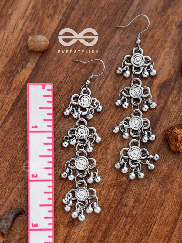 The Boho Playfulness - Layered Dangling earrings 