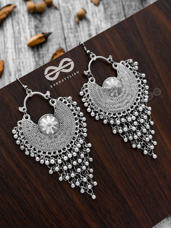 The Bohemian Jhaalars - Oxidised Boho Earrings