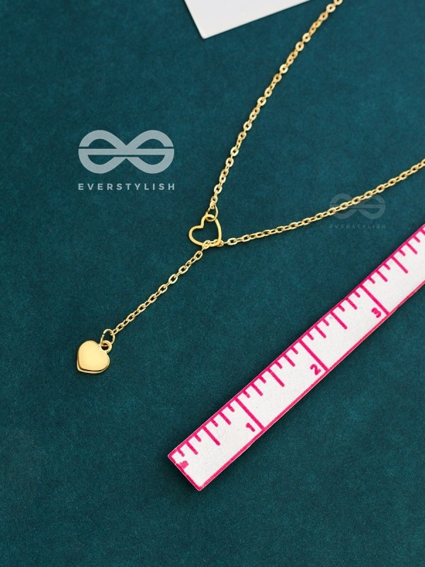 The Girl with a Golden Heart - Statement Neckpiece