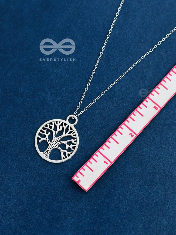 The Nature Lover Statement Pendant - Silver