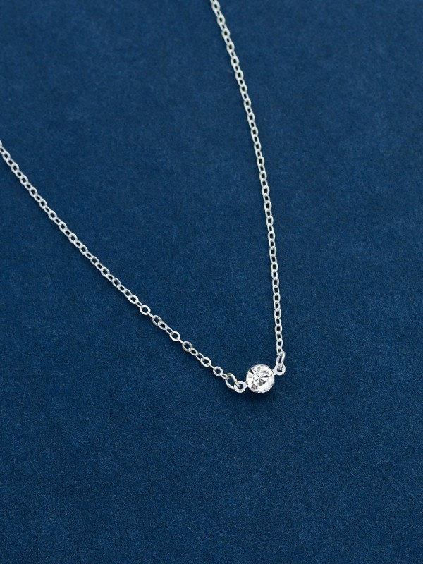 The Dainty Shimmer Neckpiece - Silver