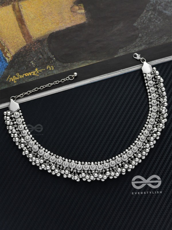 The Bohemian Classic - Oxidised Statement Necklace