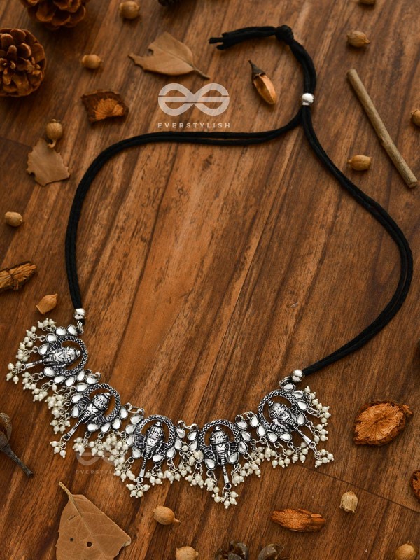 A Spiritual Delight- Statement Ganesha Neckpiece