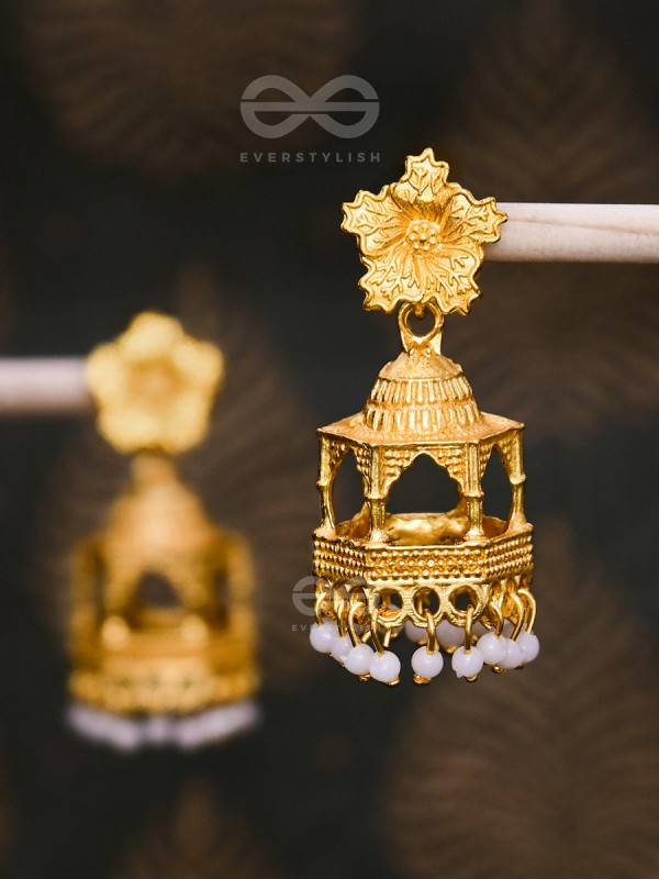 The Divine Artwork - Golden Statement Earrings