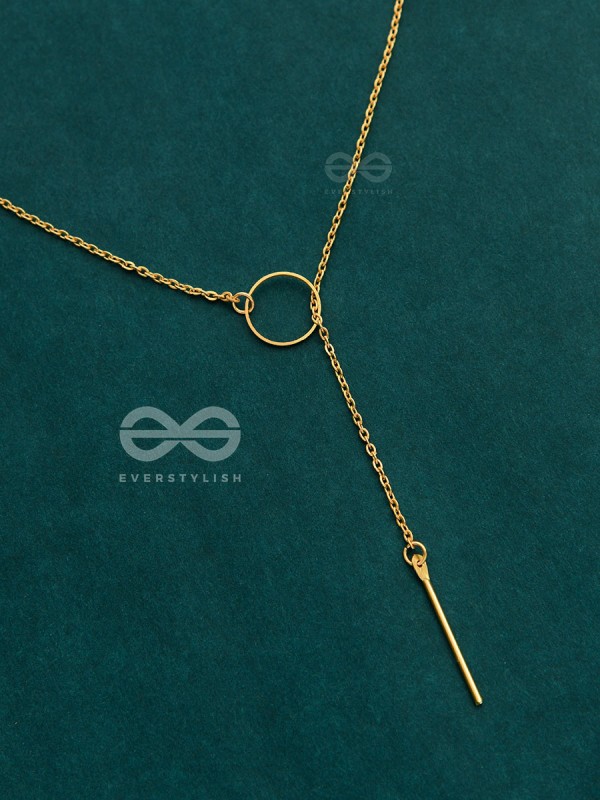 The Dainty Elegance - Golden Neckpiece With Anti-Tarnish Coating