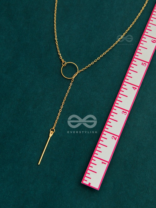 The Dainty Elegance - Golden Neckpiece With Anti-Tarnish Coating