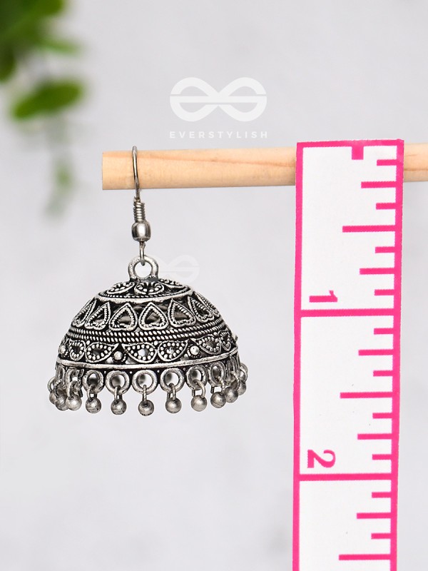 Love on My Ears - Intricate Statement Boho Jhumkas
