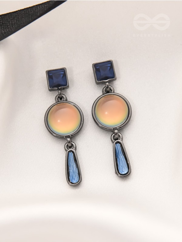 The enchanting Sunset Hue- Dangle Drop Earrings