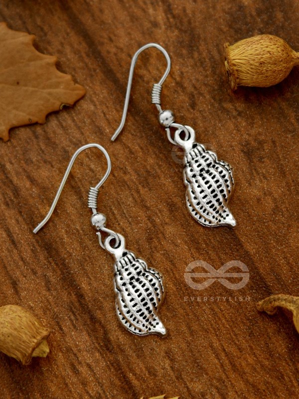 The Intricate Shells - Tiny Trinket Earrings