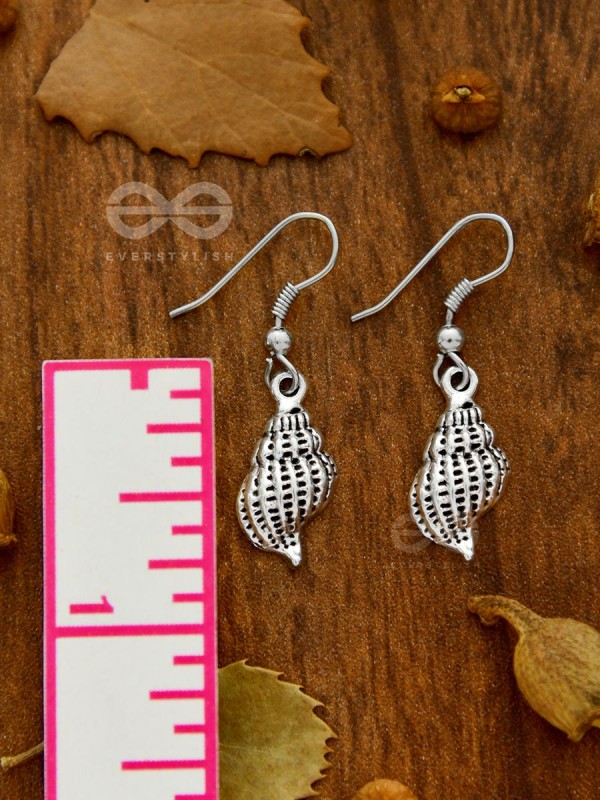 The Intricate Shells - Tiny Trinket Earrings
