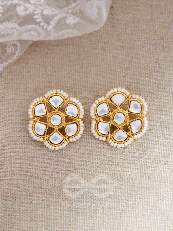 The Classy Elegance - Set of Statement Choker and Studs (Emerald Green)