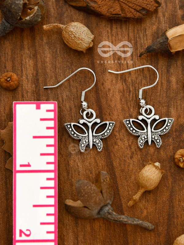 You give me Butterflies - Tiny Trinket Earrings