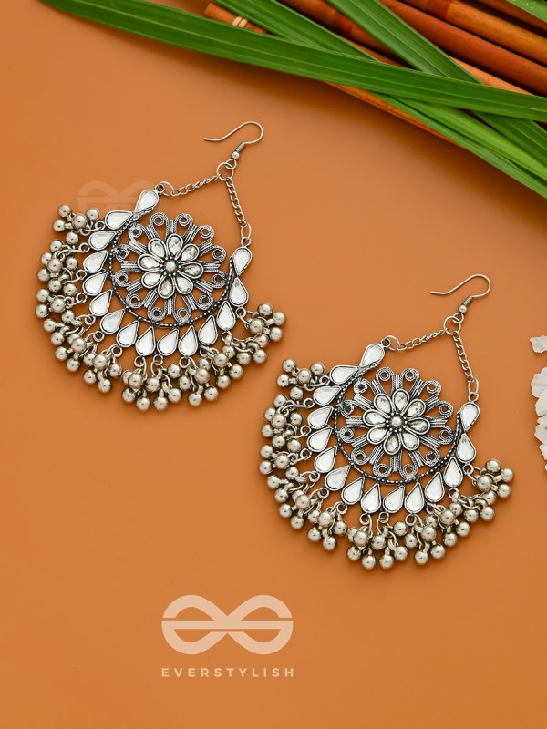 The Bohemian Chandeliers - Statement Embellished Earrings