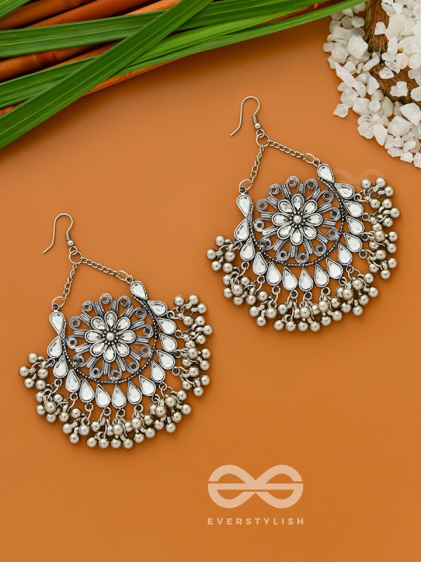 The Bohemian Chandeliers - Statement Embellished Earrings