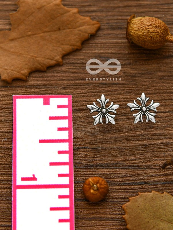 The Silver Sleet- Silver Stud Earrings