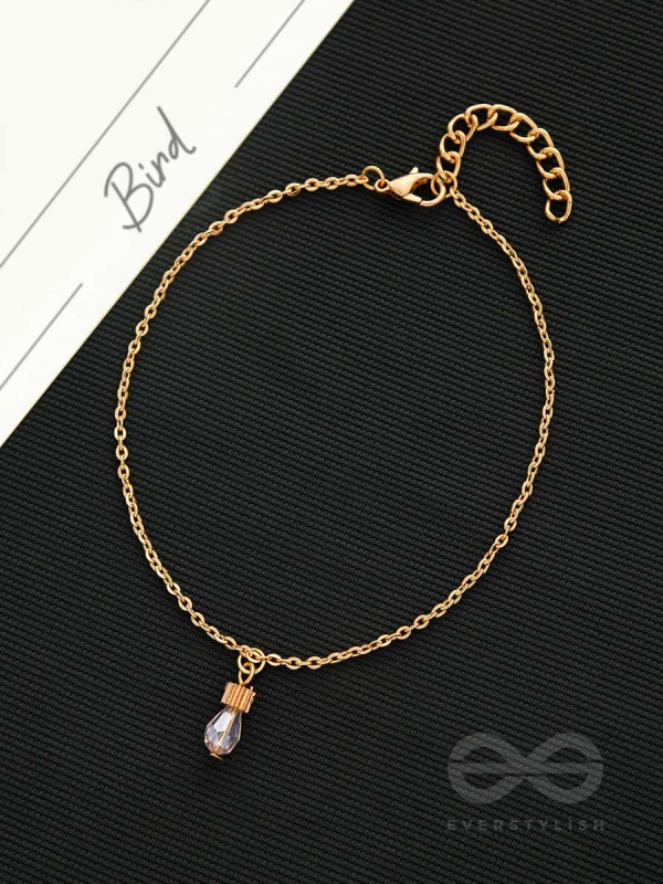 The Icey Glam - Golden Anklet